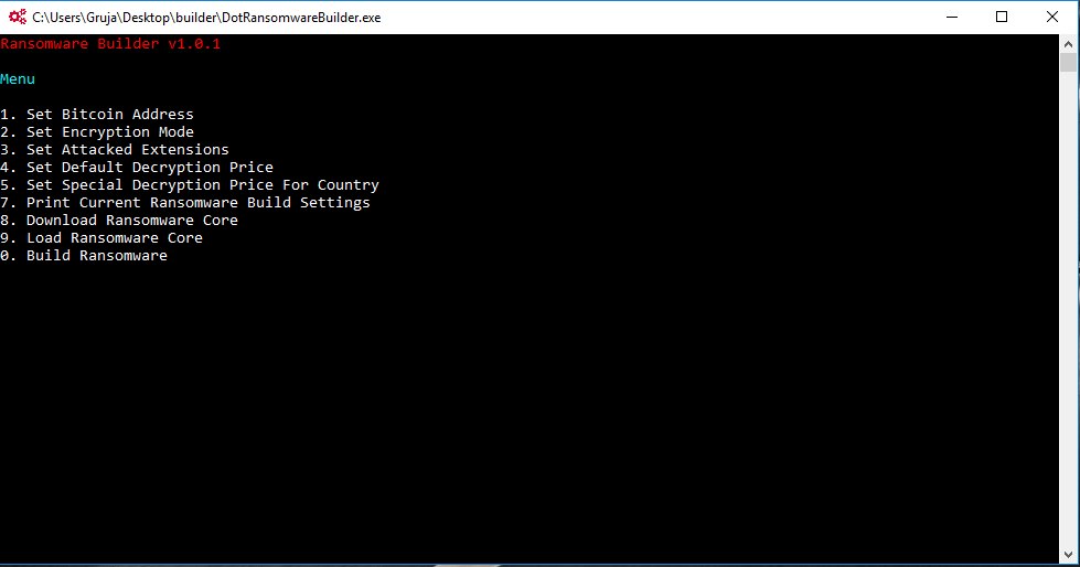 Dot-Ransomware builder