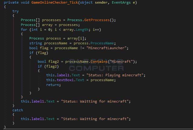 MC Ransomware Process Check