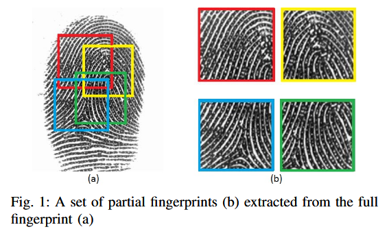 Partial fingerprints