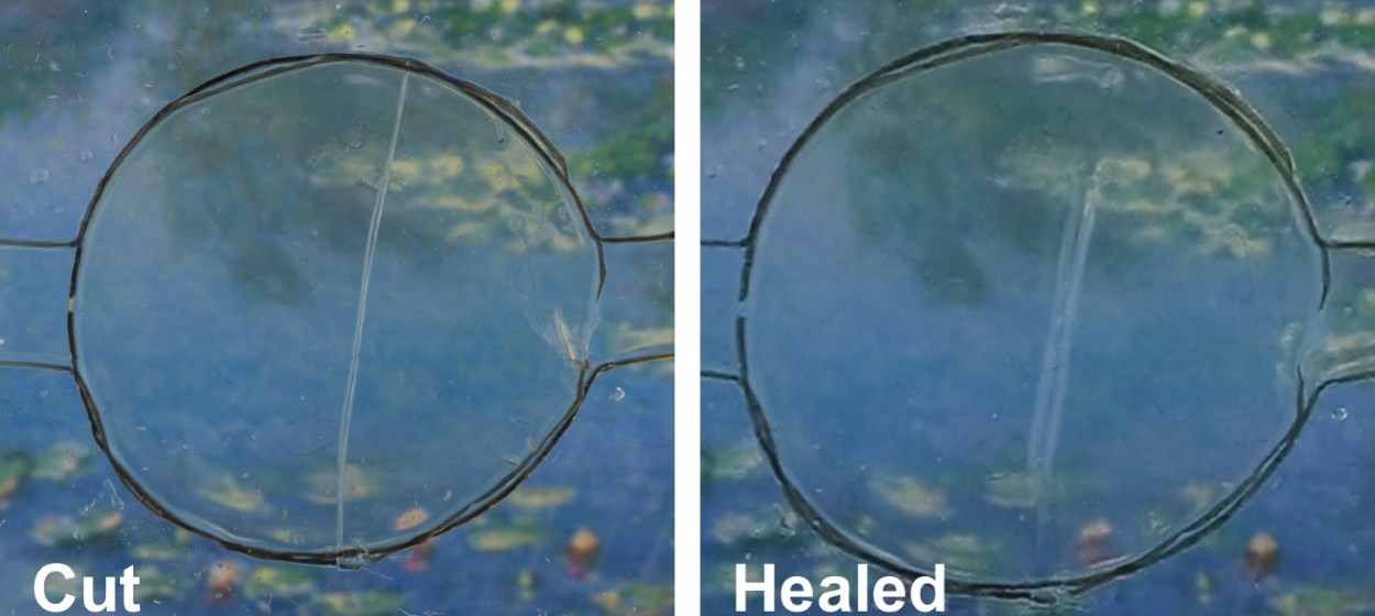 Self-healing material