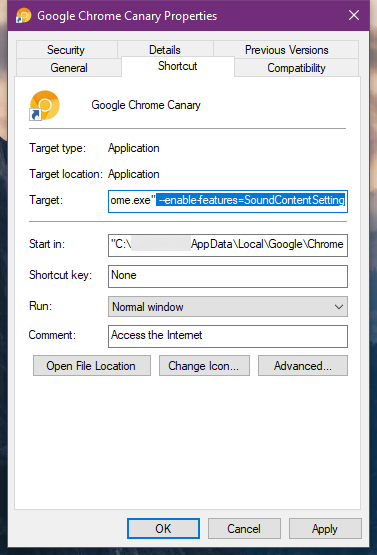 Chrome Testing Option to Permanently Mute Audio on Annoying Websites
