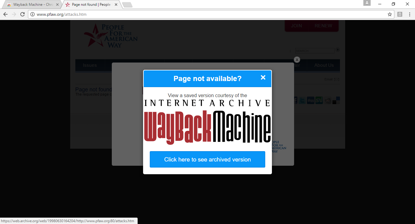 User blog:Yaygirl1360/Weird website i found in the Wayback Machine