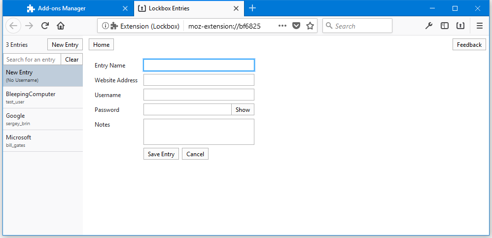 firefox password manager firefox password manager