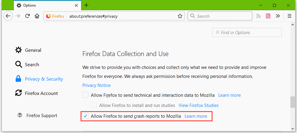 delete firefox data delete firefox data