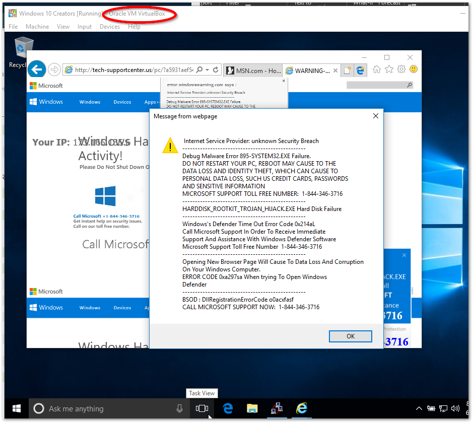 Ads in Google Search Results Redirect Users to Tech Support Scam