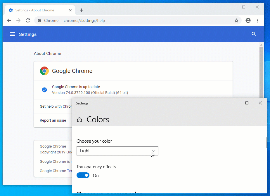 how to change to dark mode google chrome