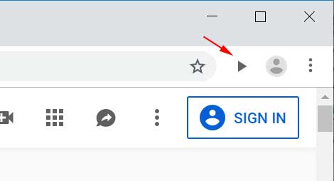 Global Media Controls Button