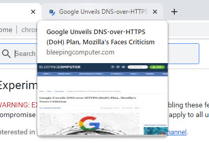 Tab Hover Card with Images Tab Hover Card with Images