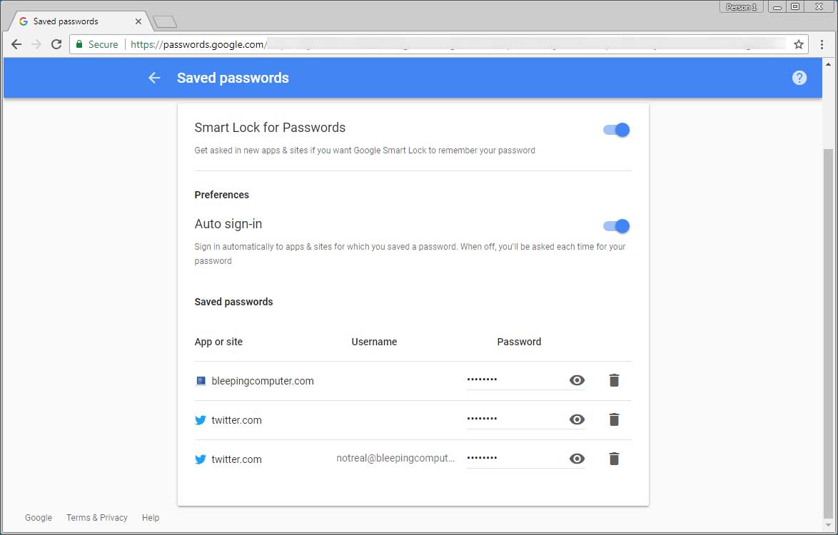 google password creator