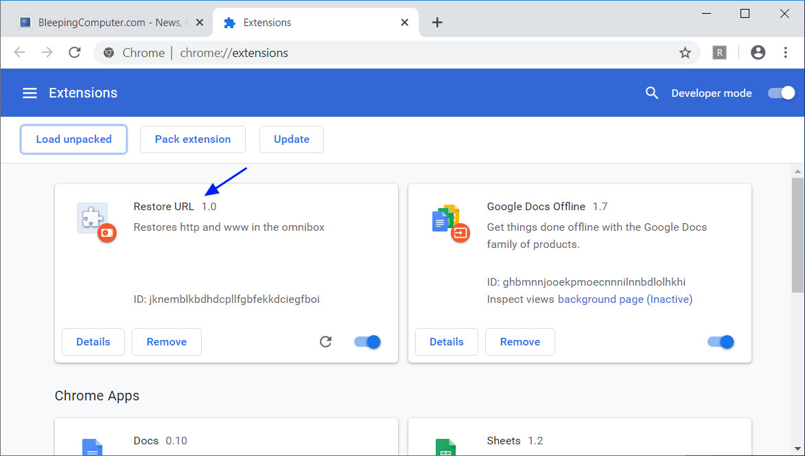Create a google chrome extension vseclock