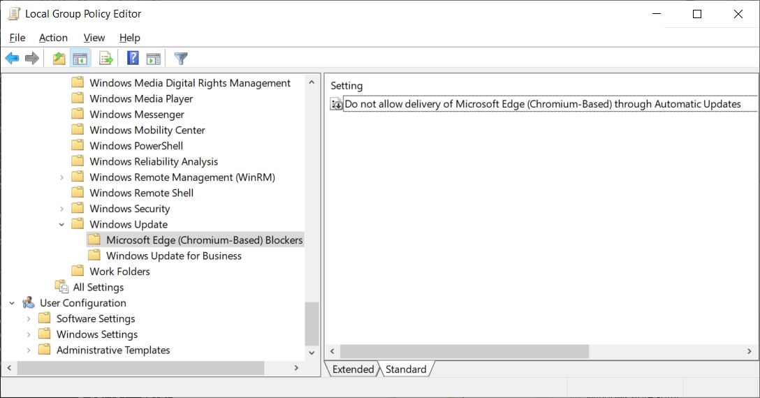 How to Block Windows 10 Update Force Installing the New Edge Browser