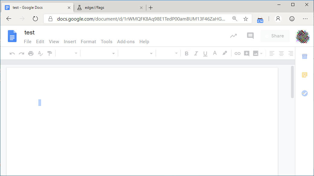 Google Docs Says Chromium Based Microsoft Edge Is Not Supported