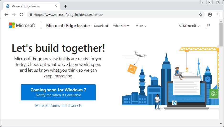 Microsoft edge windows 7 offline installer