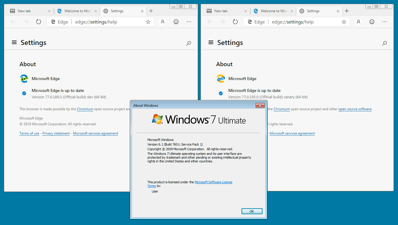 Microsoft Edge Chromium Released For Windows 7 8 And 81