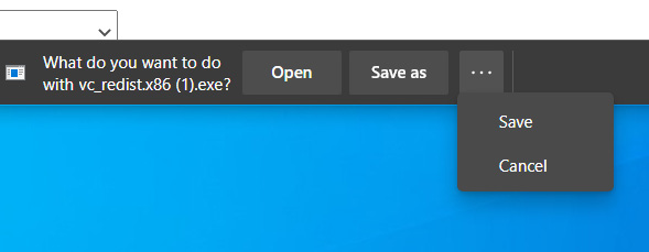 microsoft edge download option