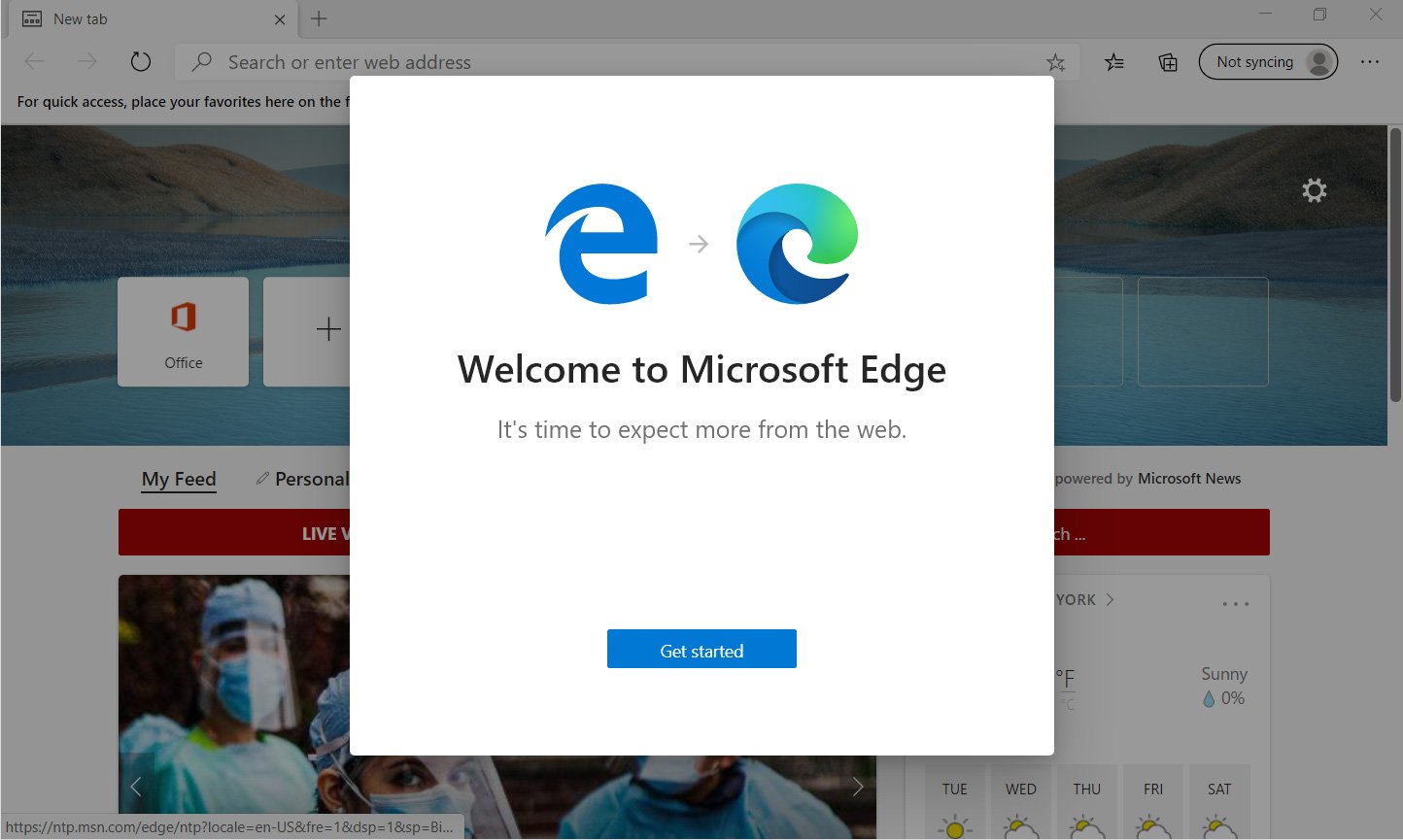 Microsoft Edge Setup