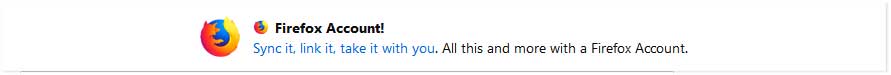 Firefox Account Snippet