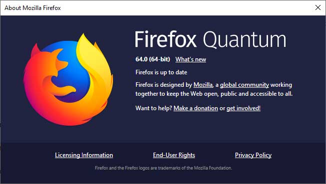 Firefox 64