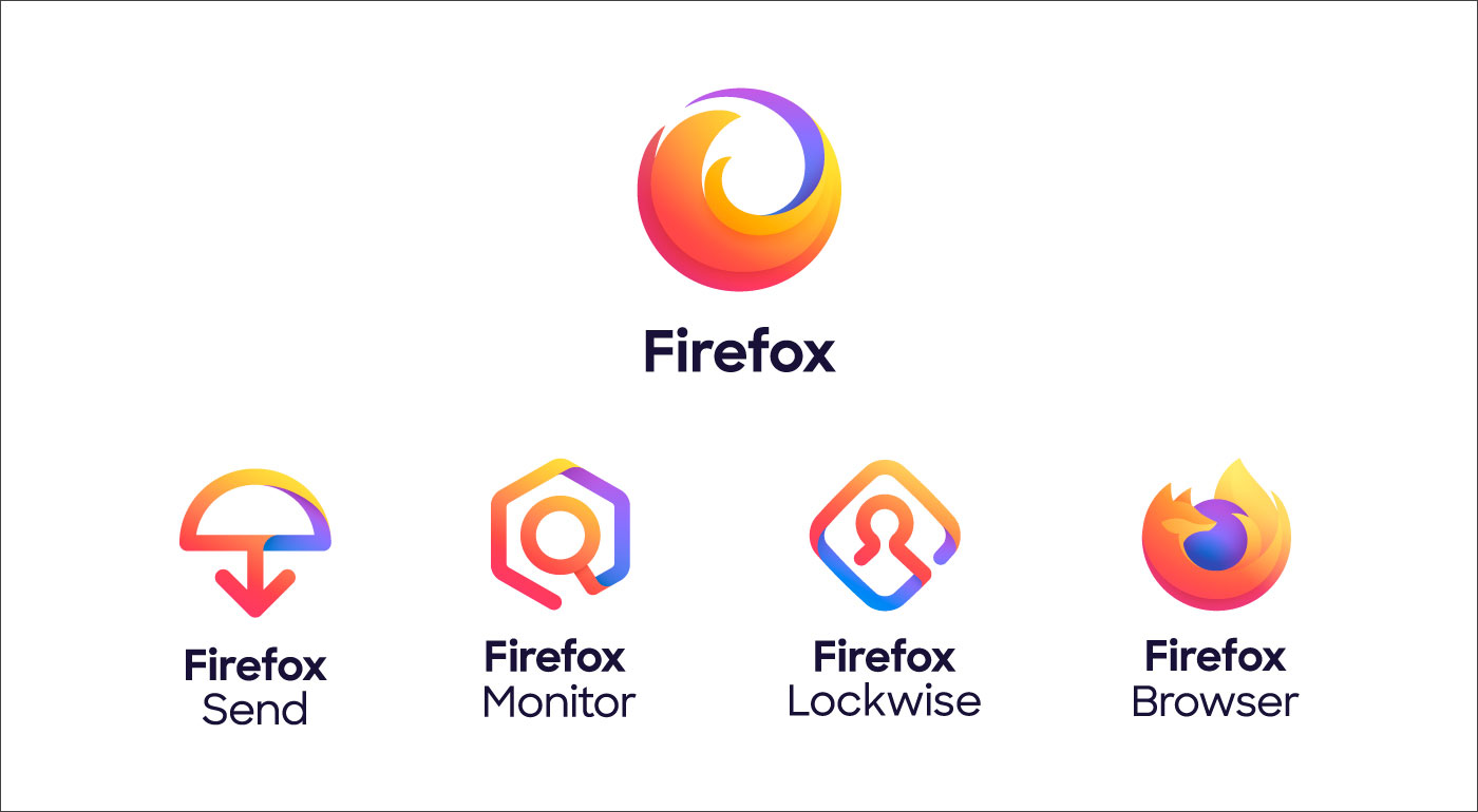 Firefox Family of Logos