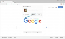How to Remove a Google Chrome Extension Image