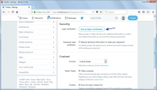 How to Setup Login Verification in Twitter Image
