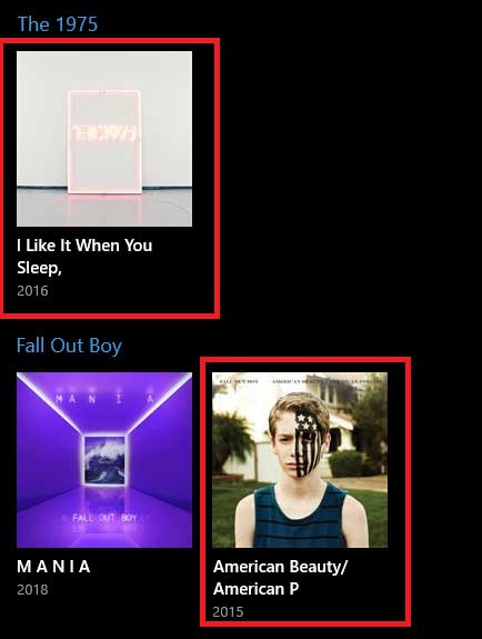 Truncated titles