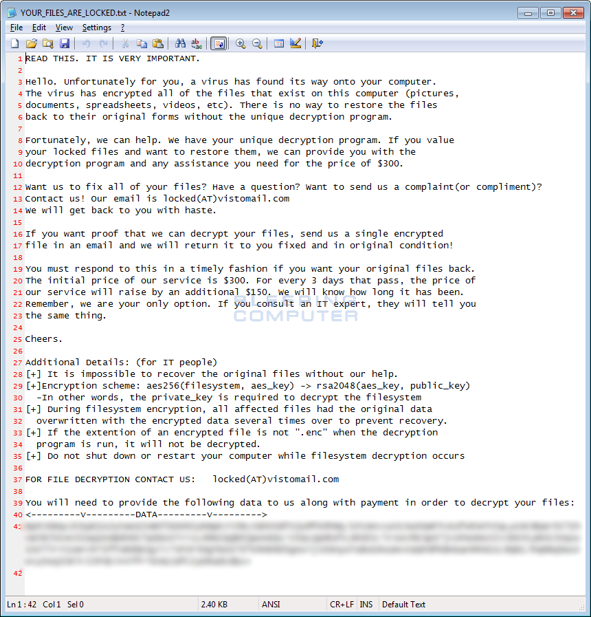 File extension enc free download