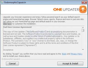 One Updater Adware Bundle Image