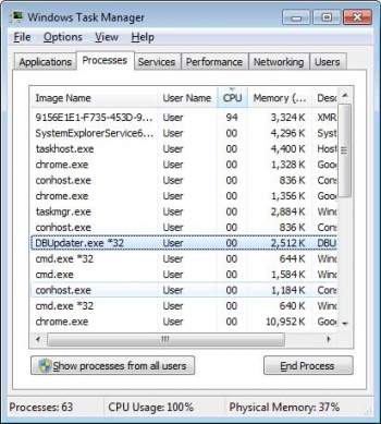 Remove OSDSoft DBUpdater.exe Miner Trojan Image