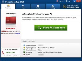 Power Speedup 2018 PUP Image
