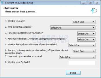 Remove the RelevantKnowledge PUP Image