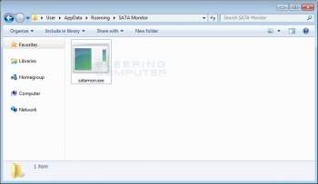 Remove the SATA Monitor or Satamon.exe Trojan Image