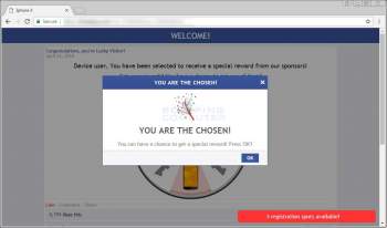 Remove the You are the Chosen! Advertisement Image