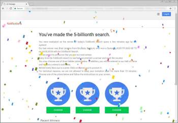You've made the 5-billionth search Image