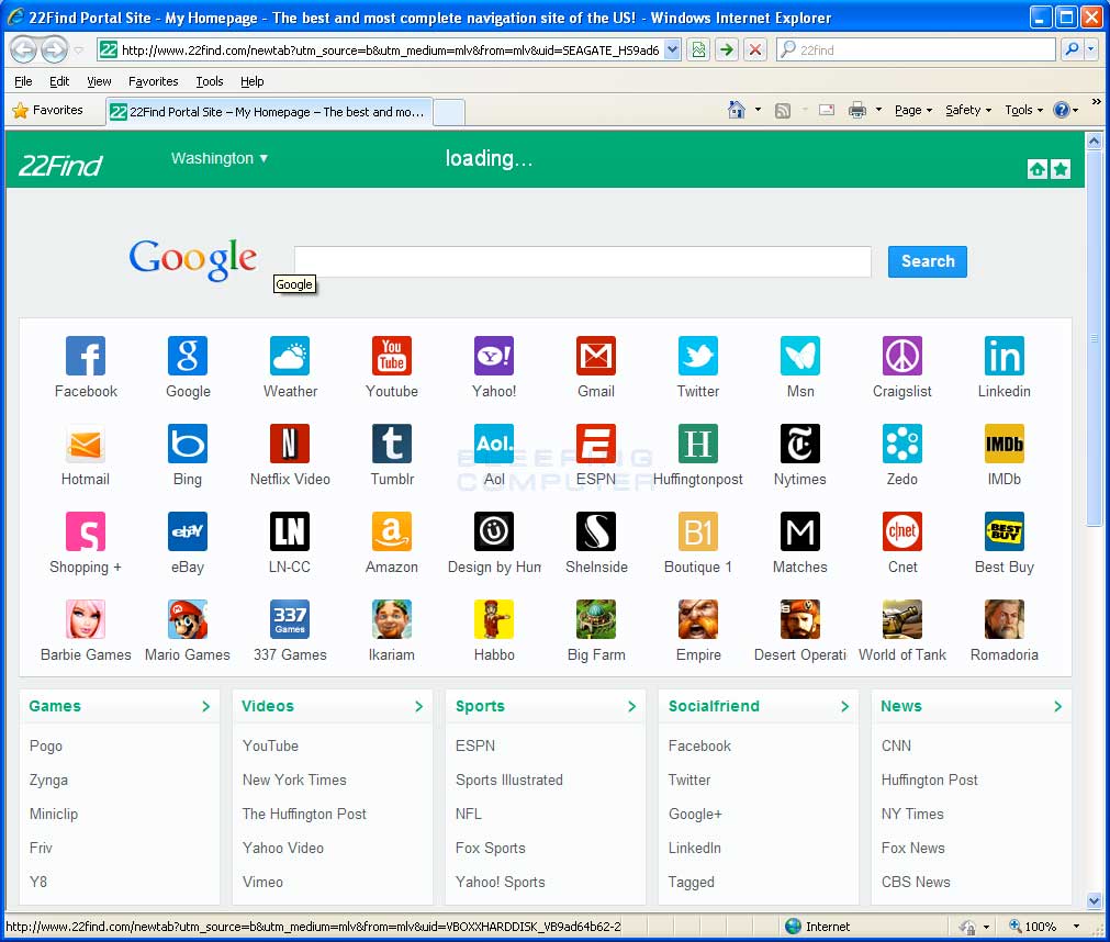browser hijacker