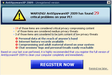 Scan summary Scan summary