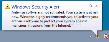 Antivirus 10 Fake Security Alert #2