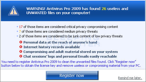 How To Get Rid Of Antivirus Pro 2009