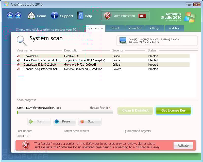 How to remove Antivirus Studio 2010 (Uninstall Guide)