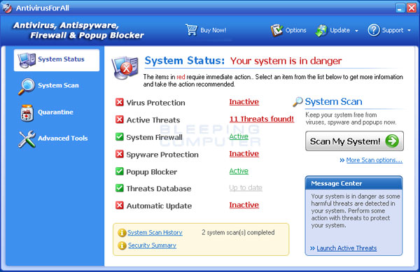 AntivirusForAll Screenshot AntivirusForAll Screenshot