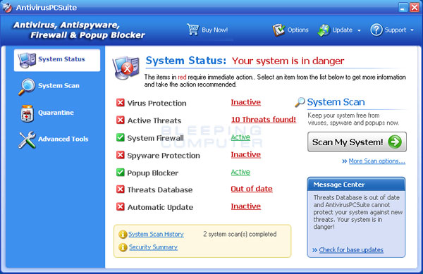 AntivirusPCSuite Screenshot AntivirusPCSuite Screenshot