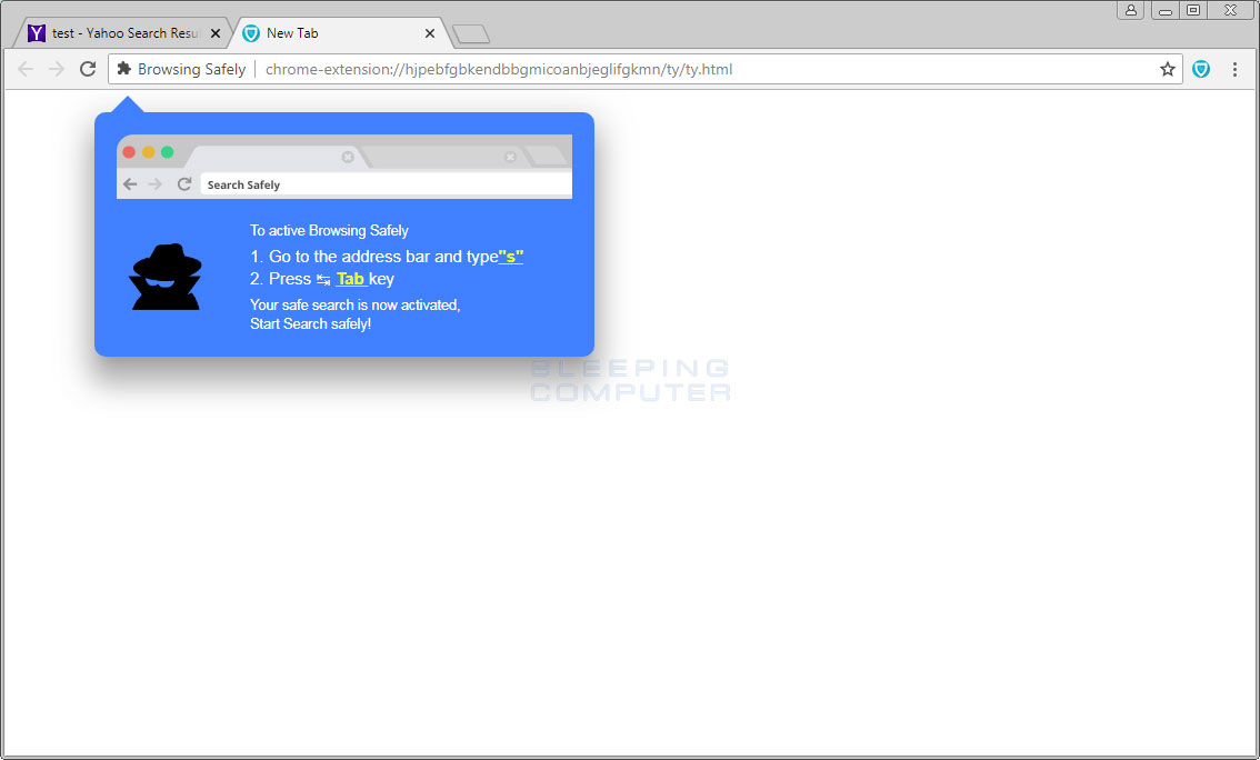 mysafe browsing extension chrome