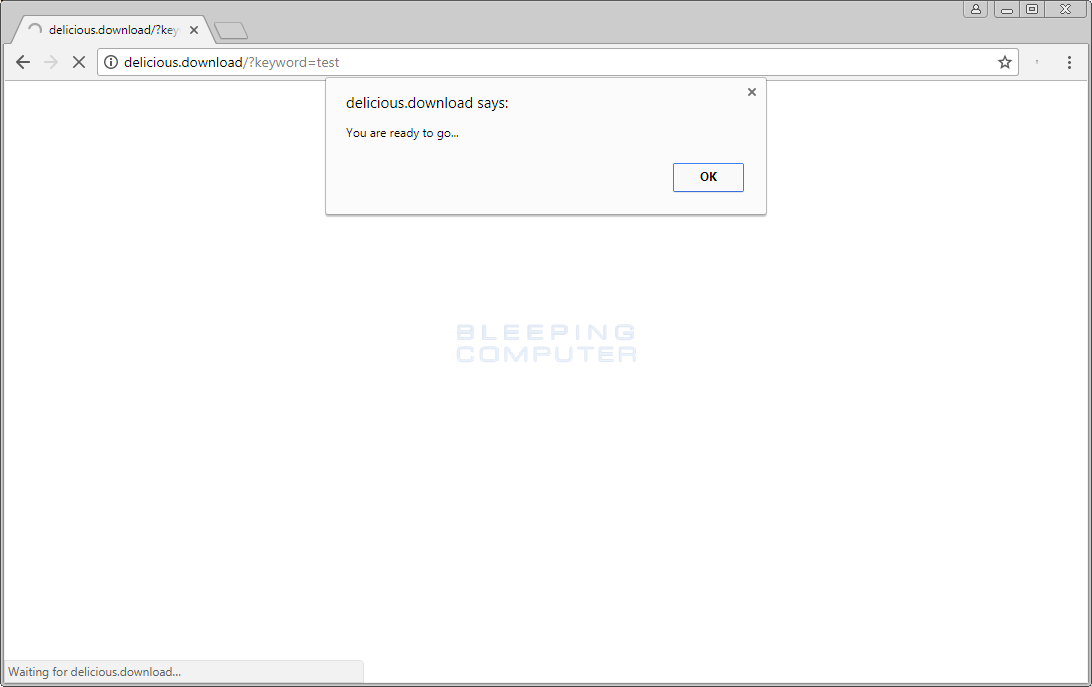 Remove the Delicious.download Search Redirect