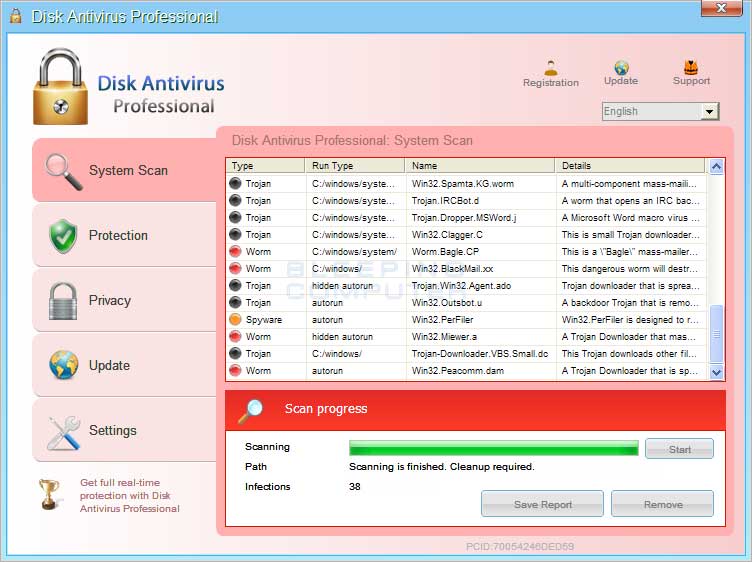 Remove Disk Antivirus Professional (Uninstall Guide)
