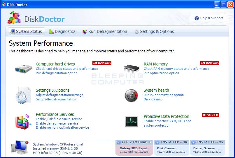 hdd doctor spyware
