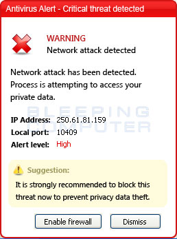 Fake Security Alert #3