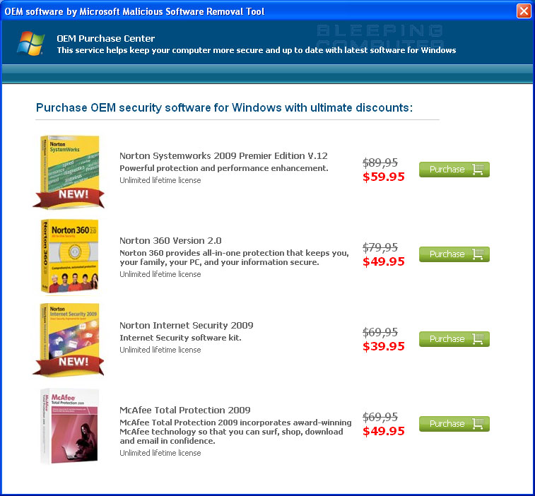 manually microsoft malicious software removal tool