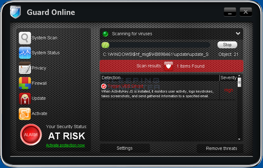 Static scanner