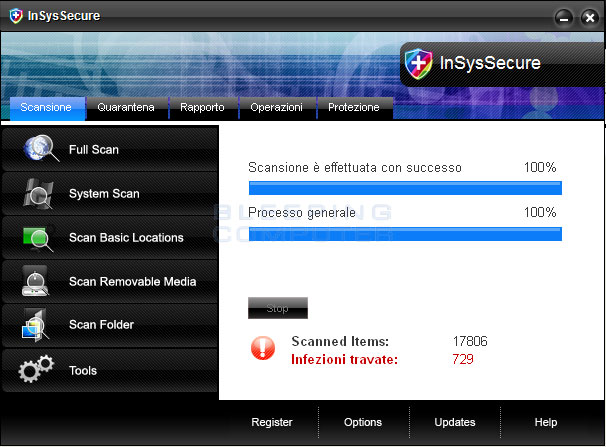 InSysSecure screen shot