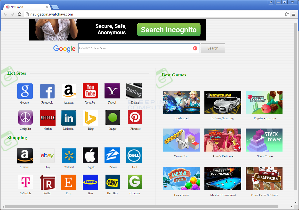 browser hijacker